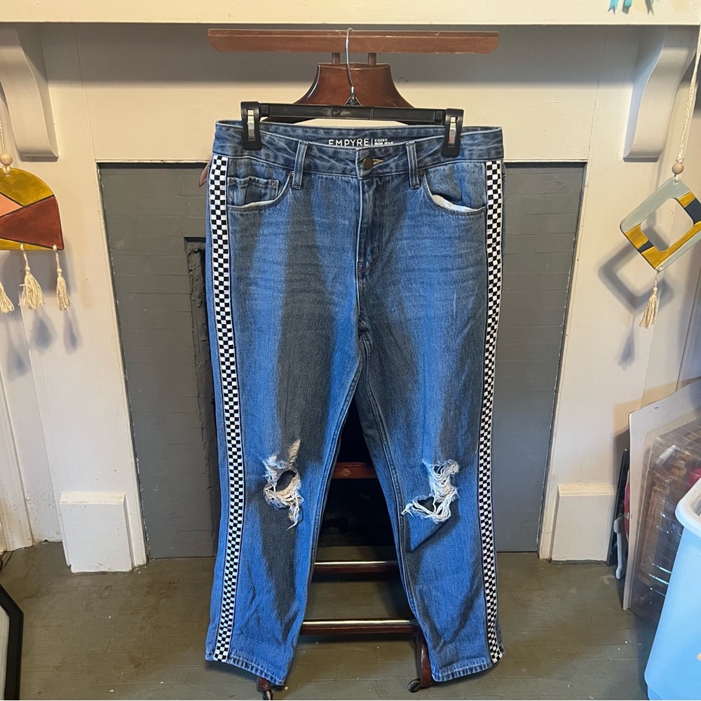 Empyre checkered jeans